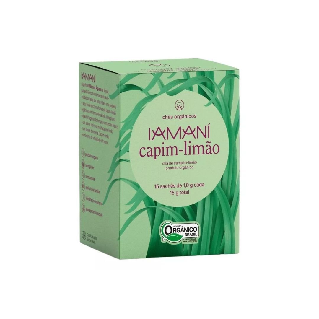 Chá Orgânico Capim-Limão - Iamaní