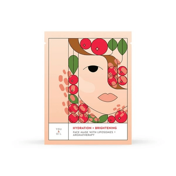 Máscara Facial Hidratação e Clareamento - You & Oil