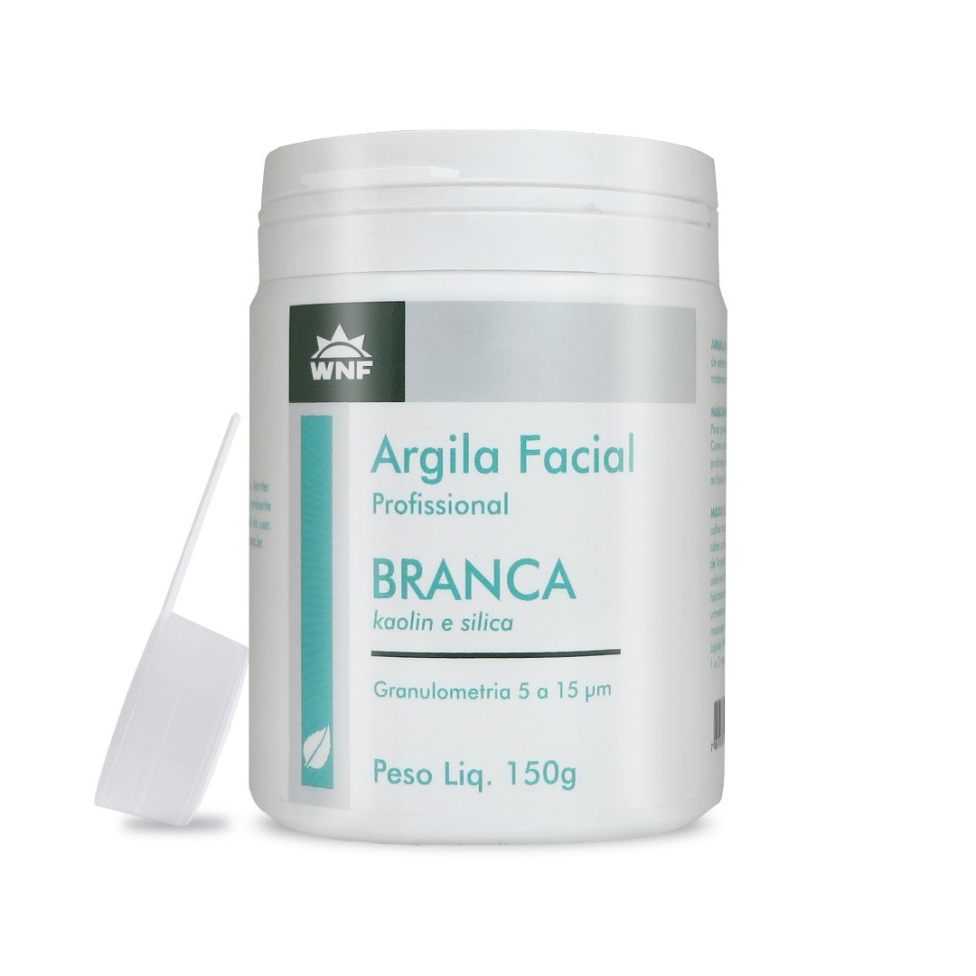 Argila Branca Natural 150g - WNF