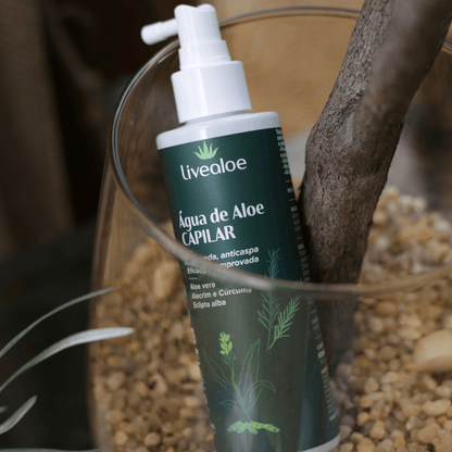 Água de Aloe Capilar 200ml - Livealoe