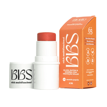 BBS 4X1 Blush, Batom E Sombra FPS 63 - BioBio