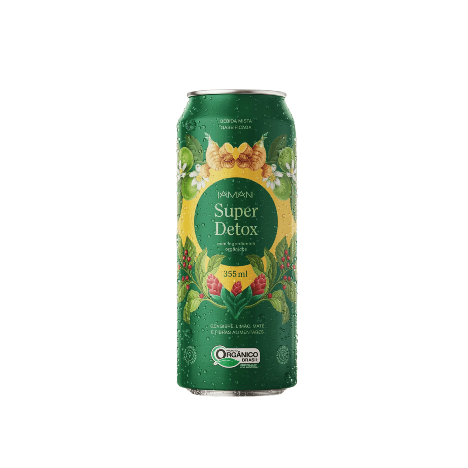 Chá Gaseificado Super Detox 355ml - Iamaní