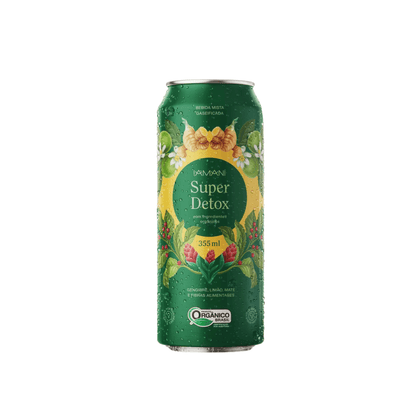 Chá Gaseificado Super Detox 355ml - Iamaní