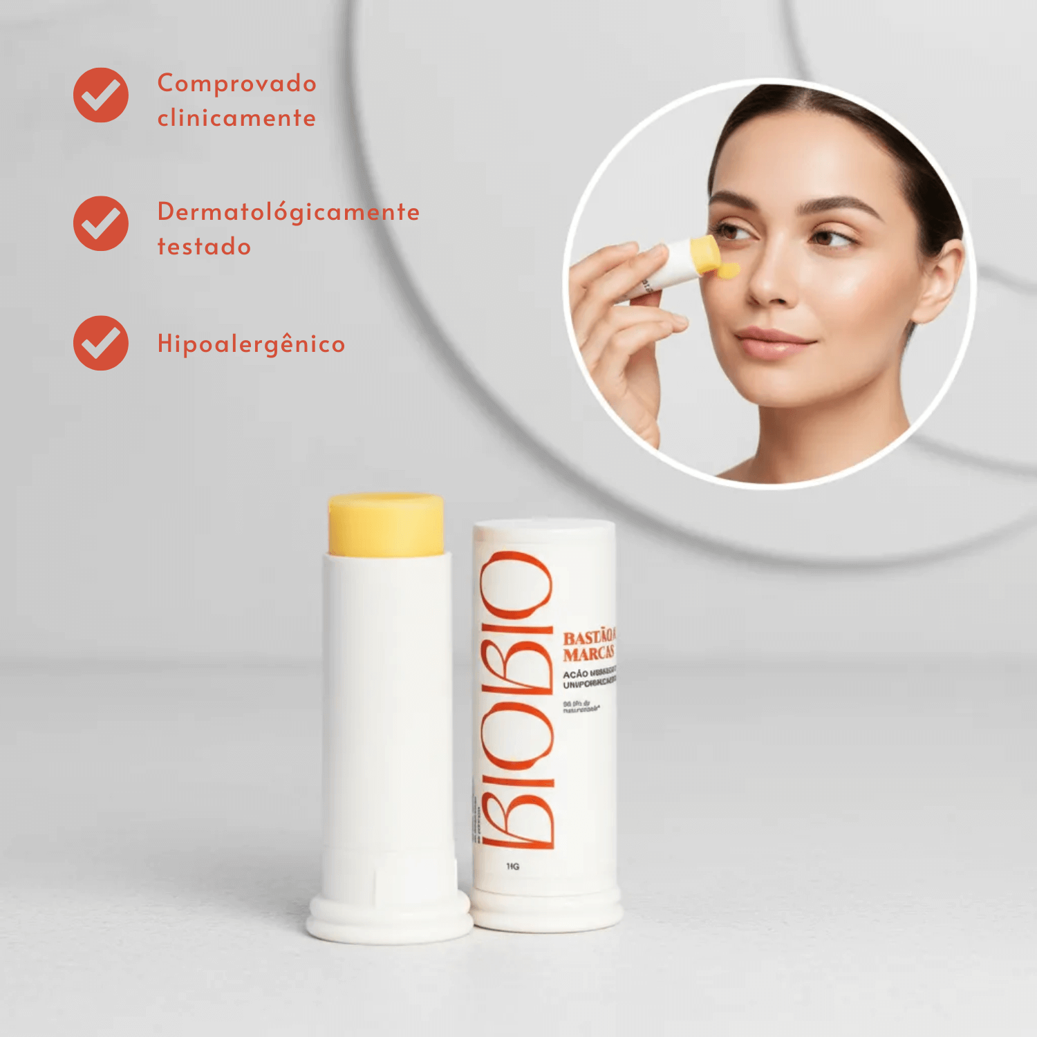 Bastão Antimarcas 11g - Biobio