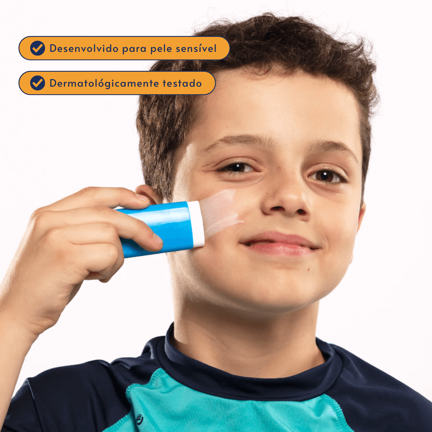 Protetor Solar Infantil em Bastão Sunnature FPS50 - BioBio