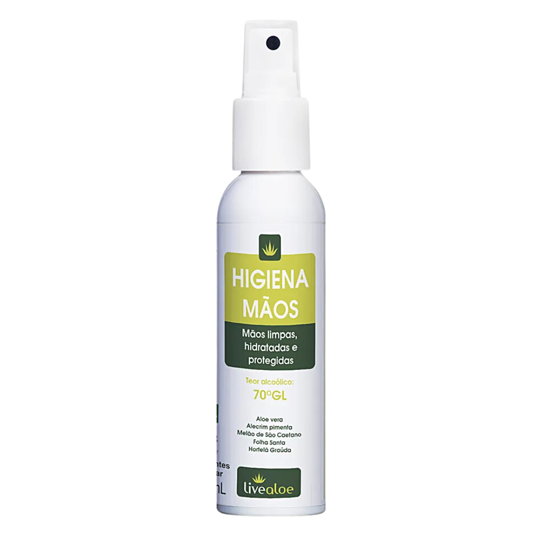 Higiena Mãos 120ml - Livealoe