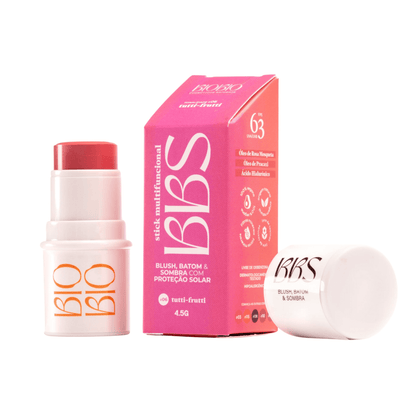 BBS 4X1 Blush, Batom E Sombra FPS 63 - BioBio