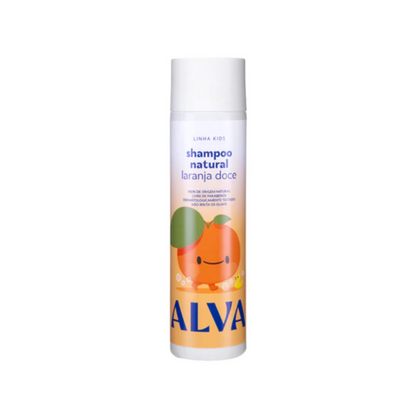 Shampoo Infantil Laranja Doce e Baunilha 250ml - Alva