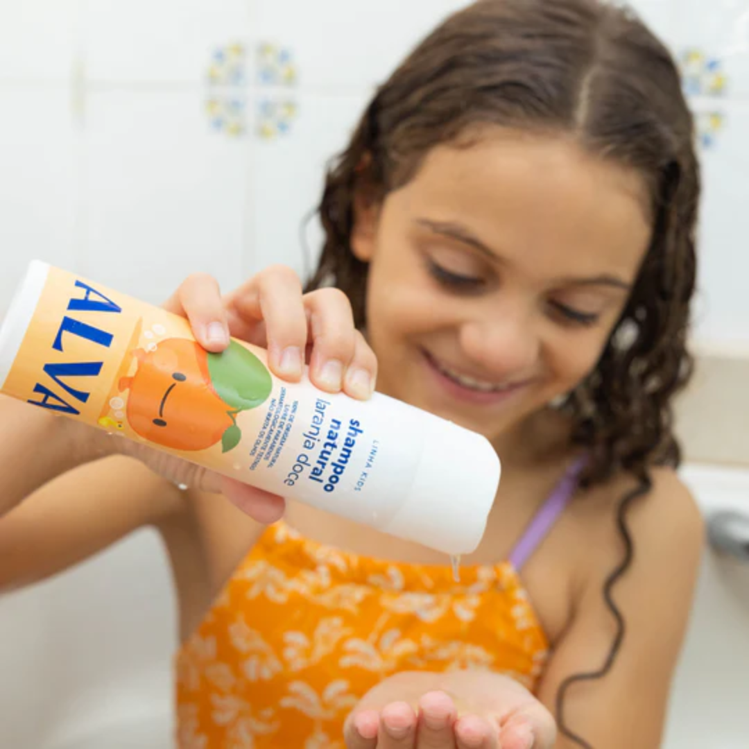 Shampoo Infantil Laranja Doce e Baunilha 250ml - Alva