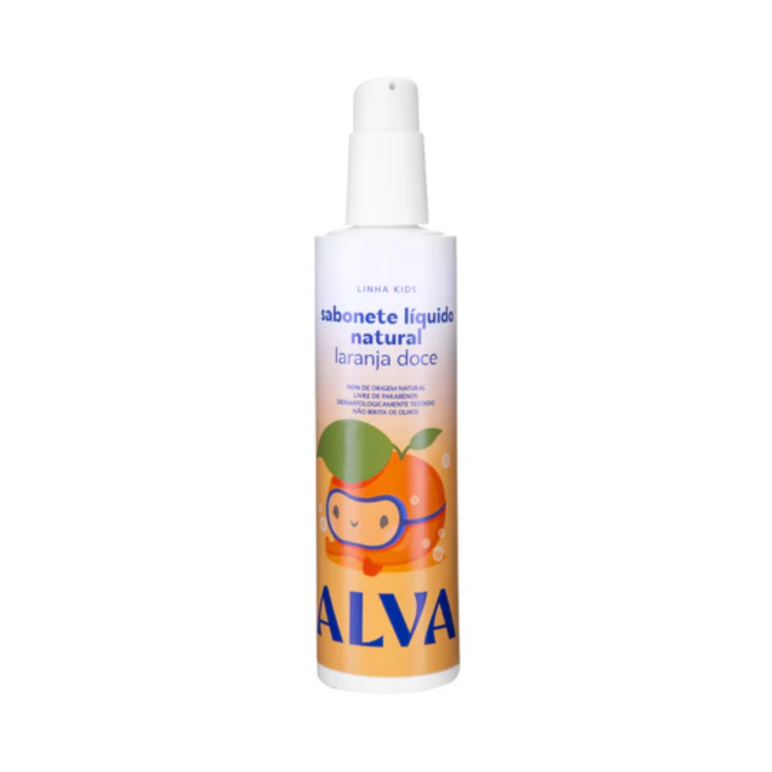 Kit Alva Infantil | Sabonete Líquido + Creme Corporal