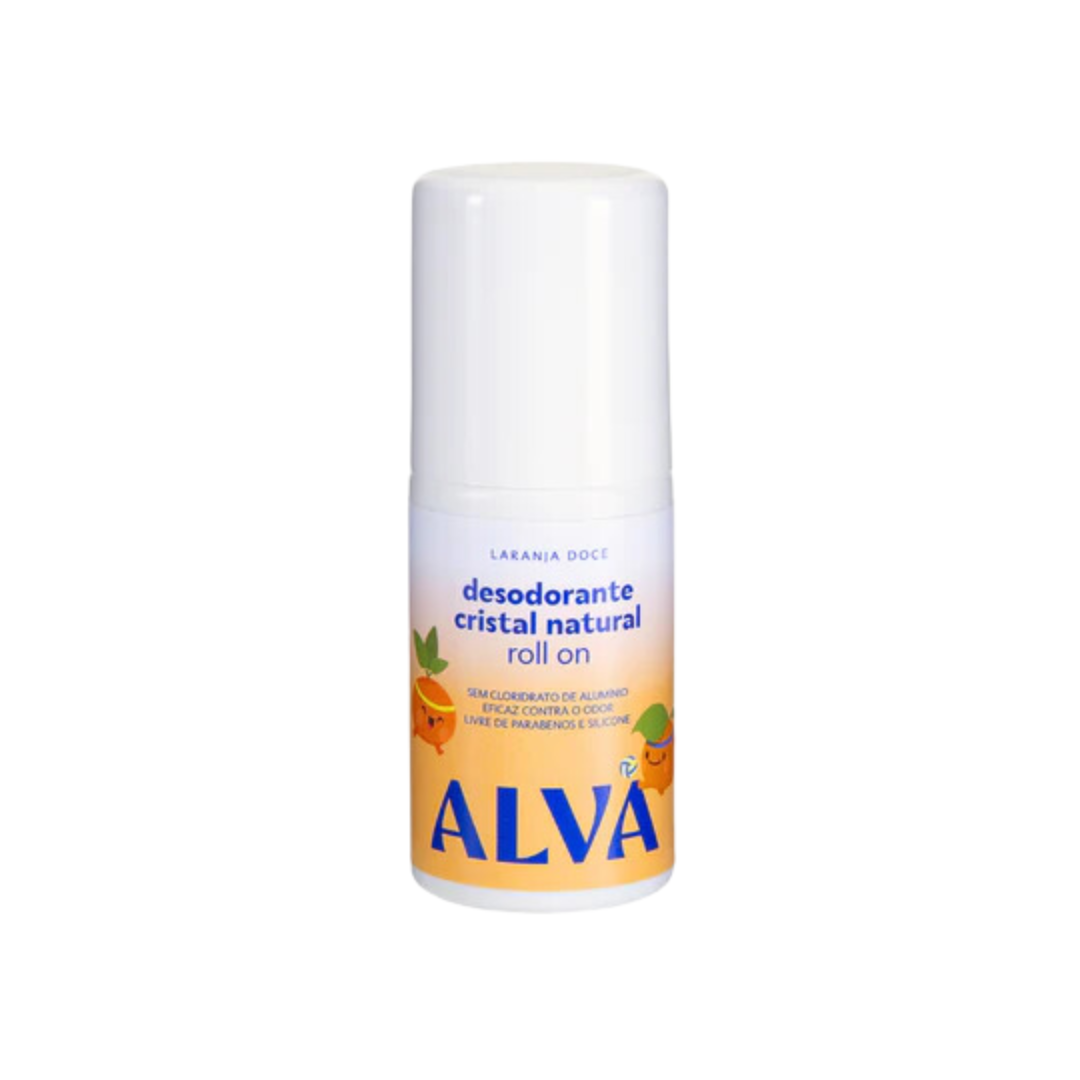 Desodorante Roll On Infantil Laranja Doce 50ml - Alva