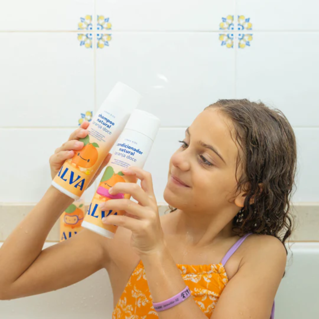 Condicionador Infantil Laranja Doce e Baunilha 250ml - Alva