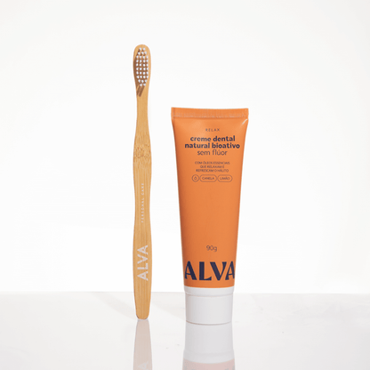 Creme Dental Natural Bioativo RELAX 90g - Alva