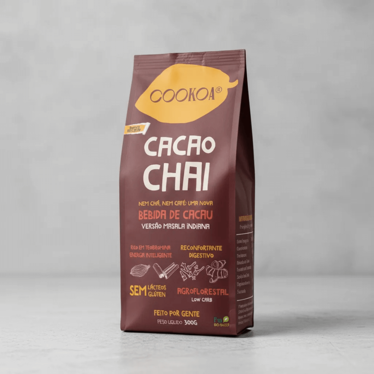 Cacao Chai (Bebida de Especiarias) 300g - Cookoa