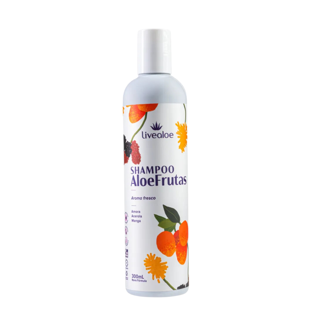Shampoo Aloe Frutas 300ml - Livealoe