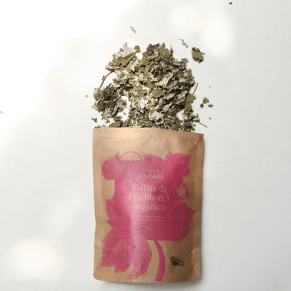 Chá Folhas de Framboesa Orgânica 30g - Iamaní