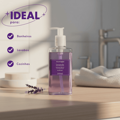 Sabonete Líquido Aromagia Lavanda 250ml - WNF