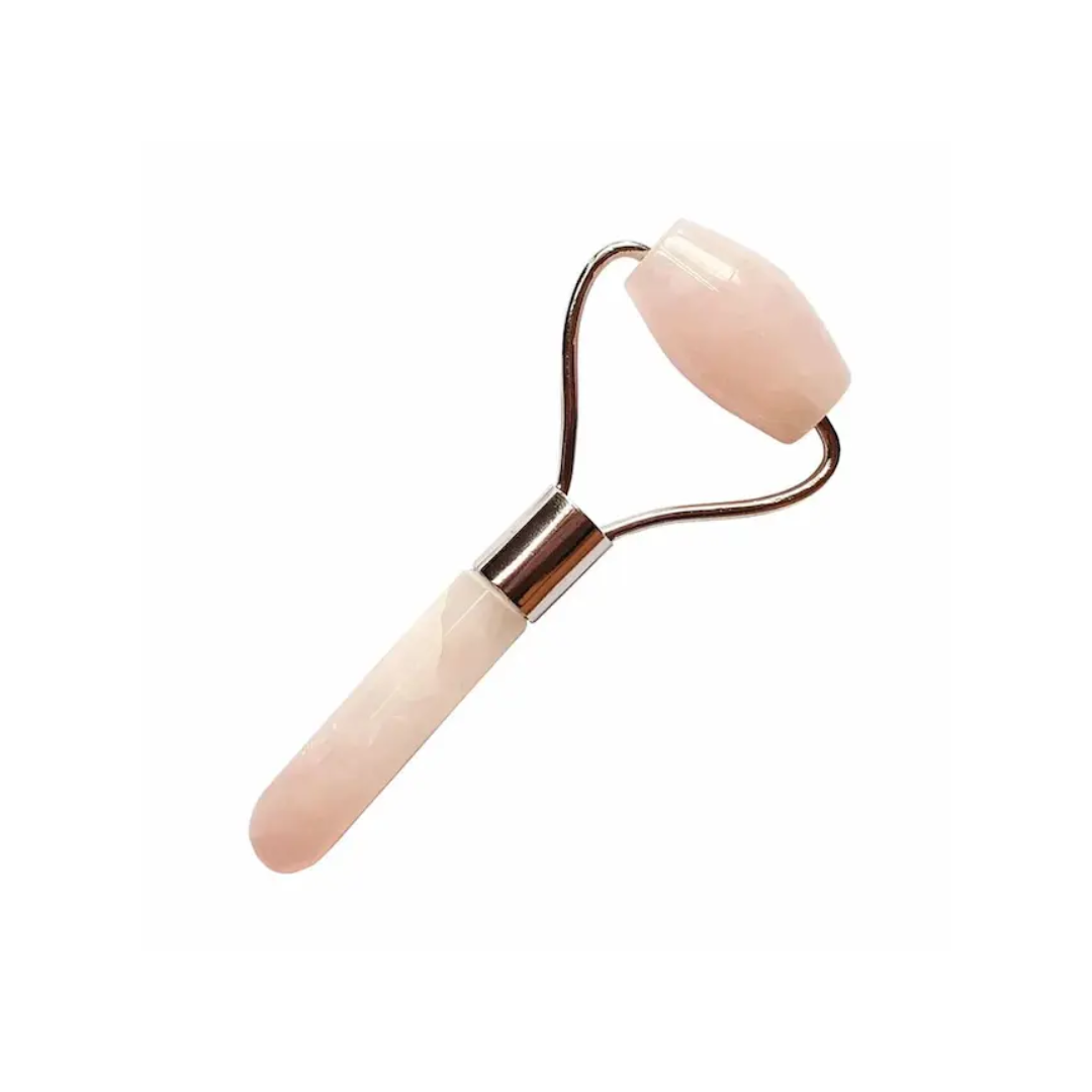 Roller Massageador Facial Quartzo Rosa - Elemento Mineral