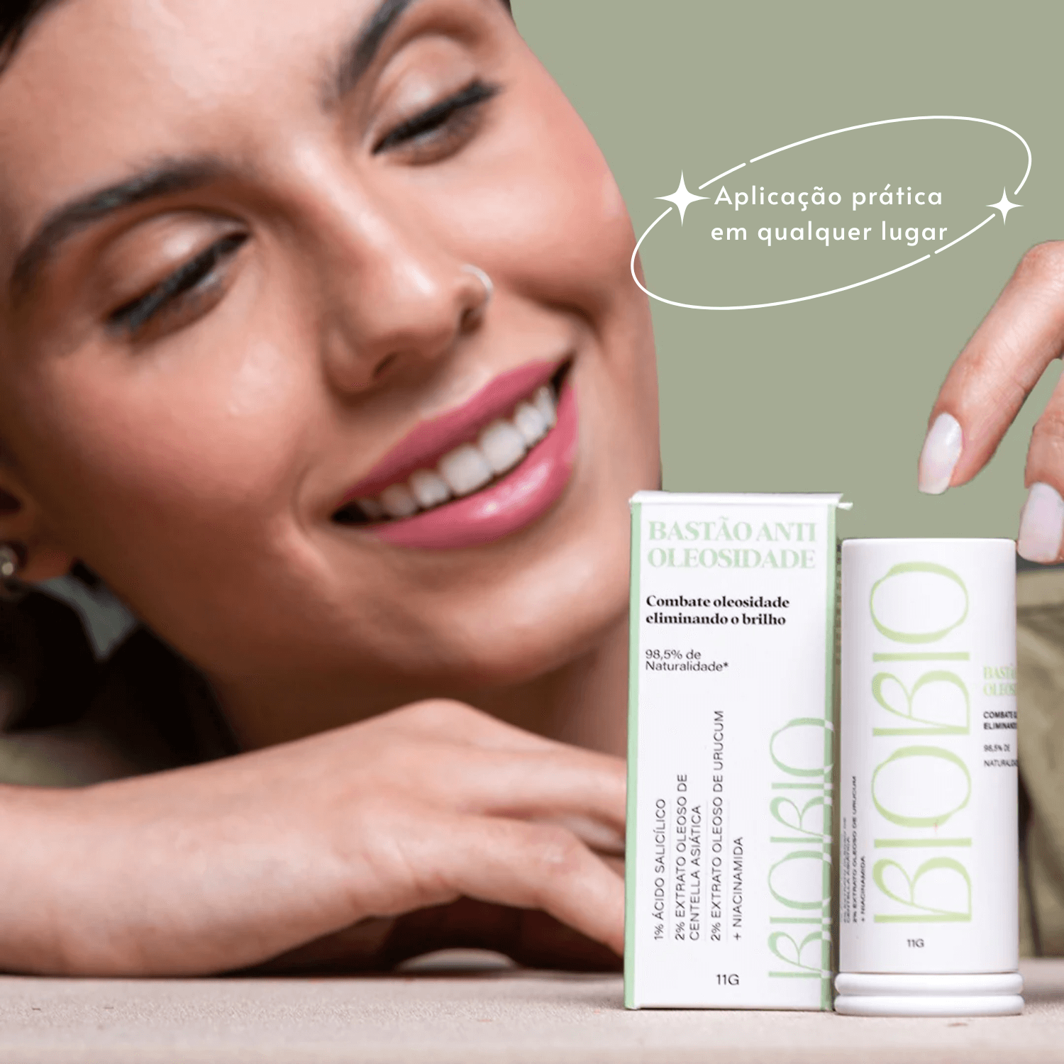 Bastão Anti Oleosidade 11g - Biobio