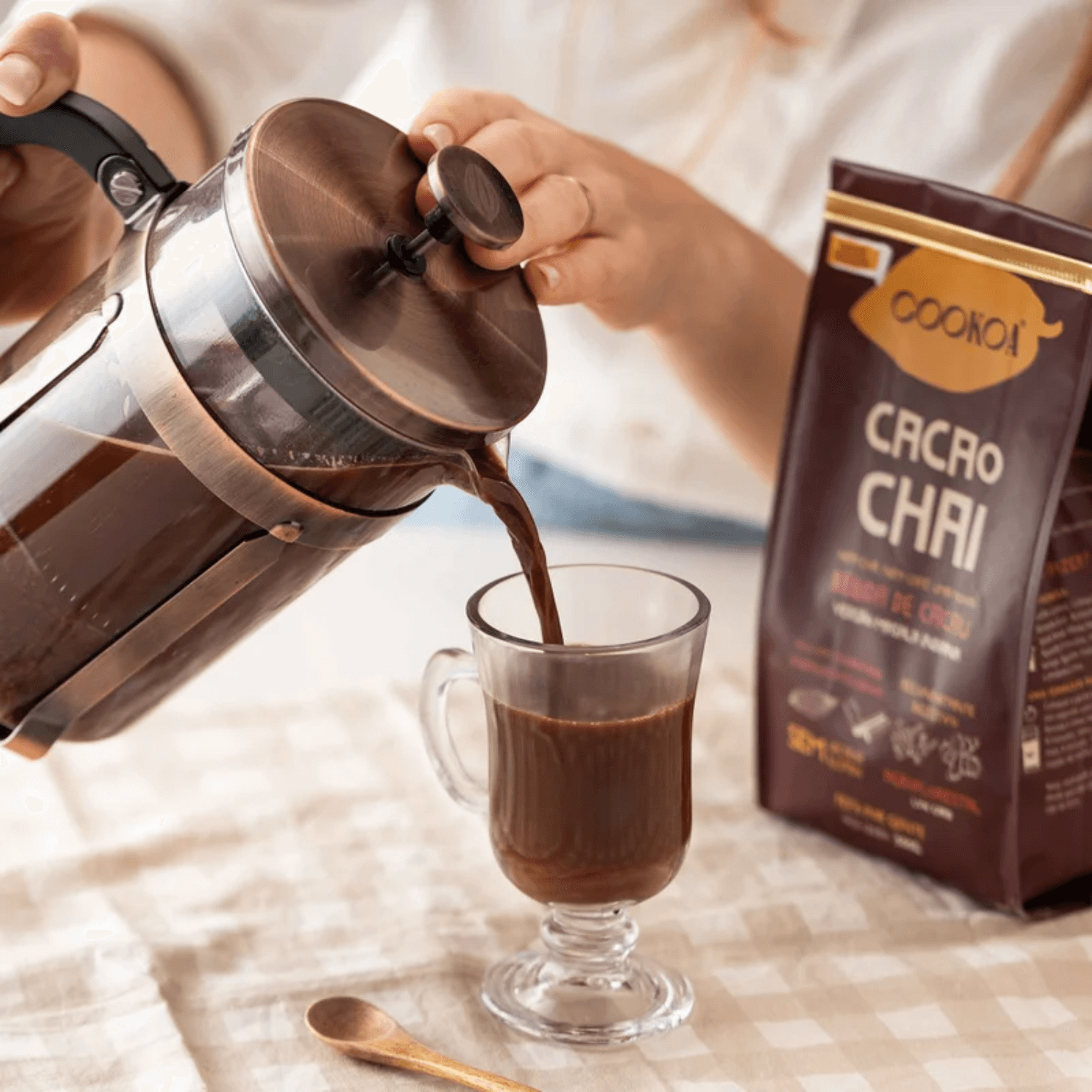 Cacao Chai (Bebida de Especiarias) 300g - Cookoa