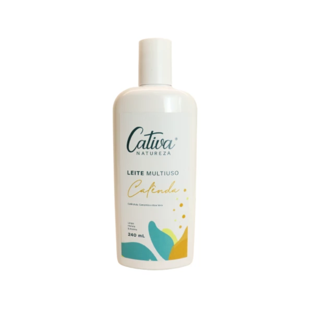 Leite Multiuso Calêndula 240ml - Cativa