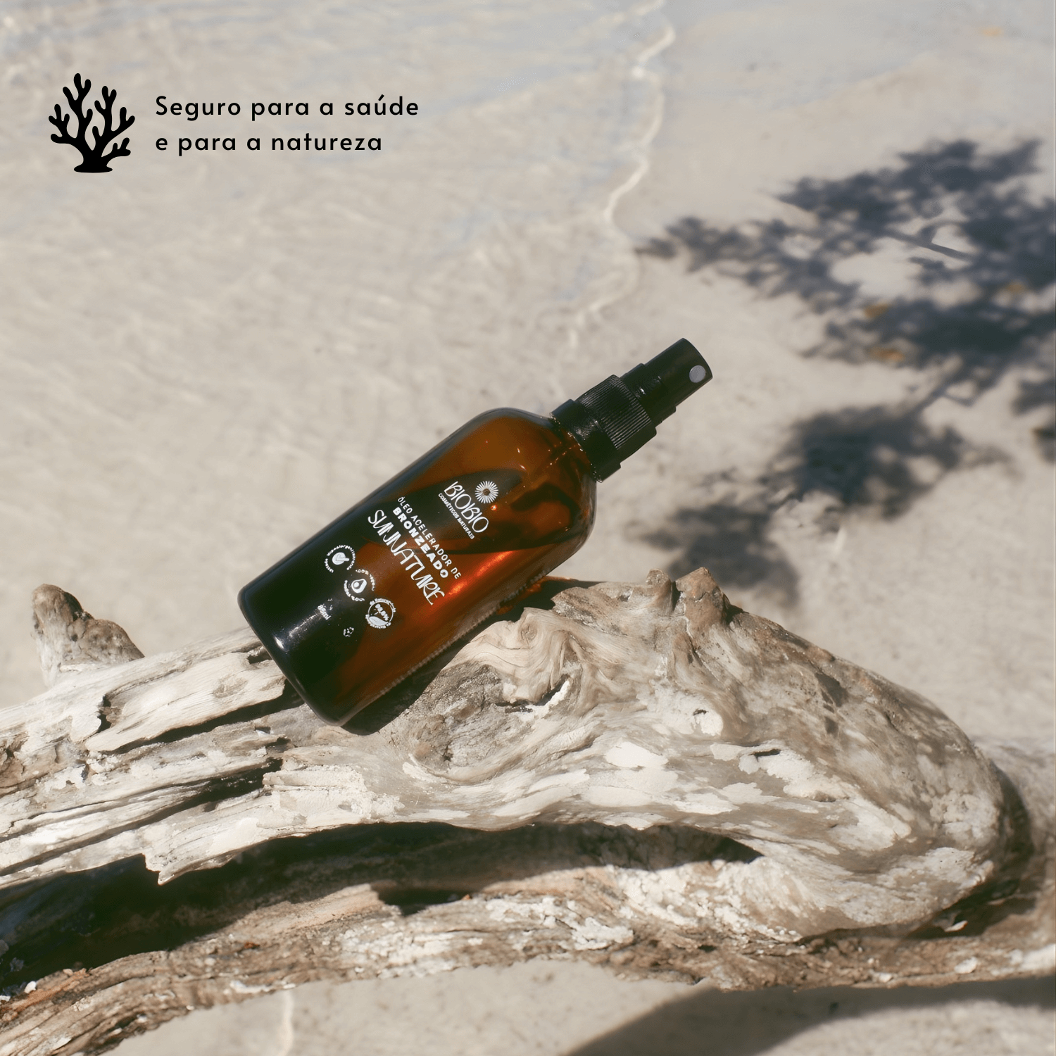 Óleo Acelerador de Bronzeado 98,6% Natural 85ml - BioBio