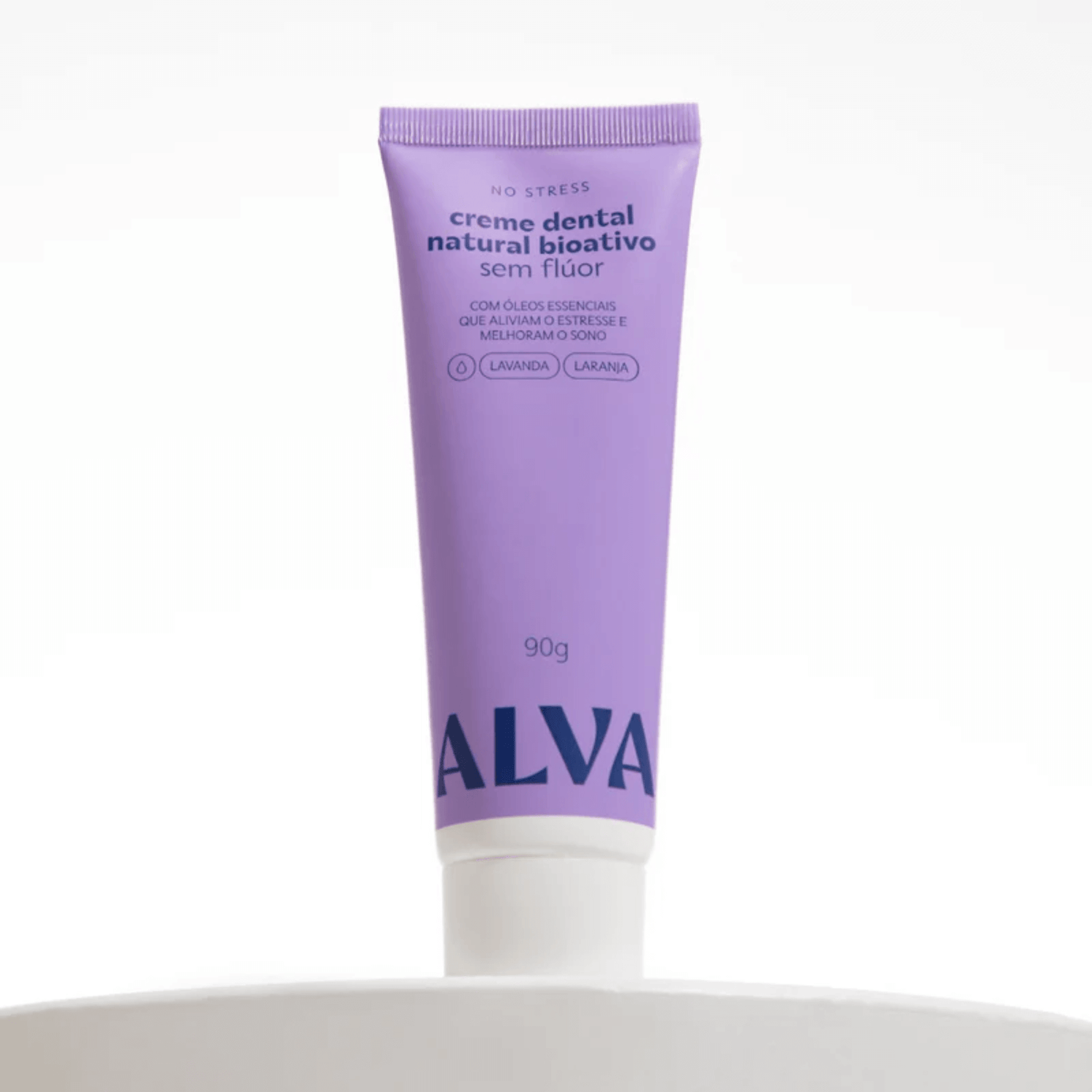 Creme Dental Natural Bioativo NO STRESS 90g - Alva