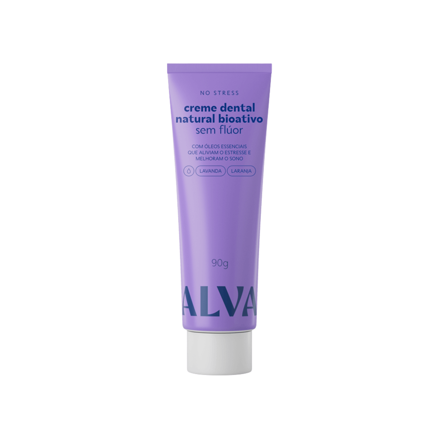 Creme Dental Natural Bioativo NO STRESS 90g - Alva