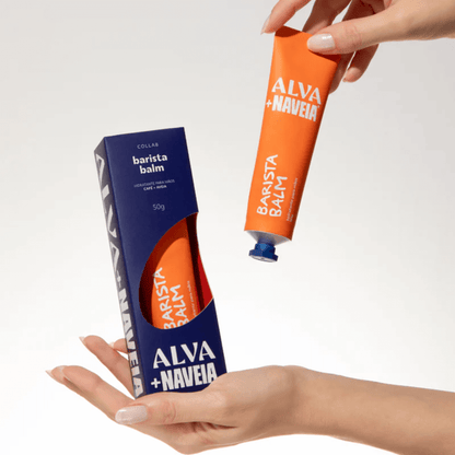 Barista Balm Hidratante Para Mãos Café e Aveia 50g Collab Alva + Naveia