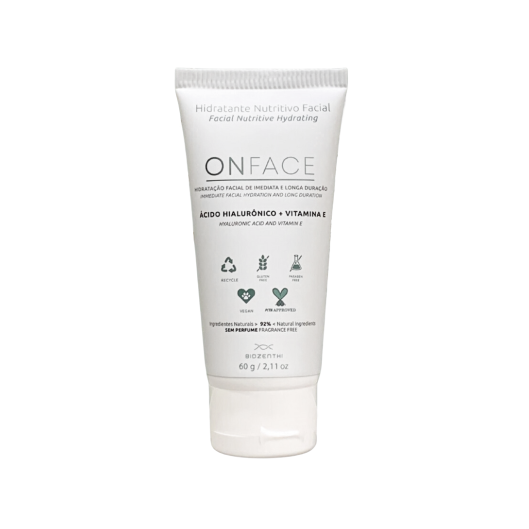 Hidratante Nutritivo Facial Onface 60ml - Biozenthi