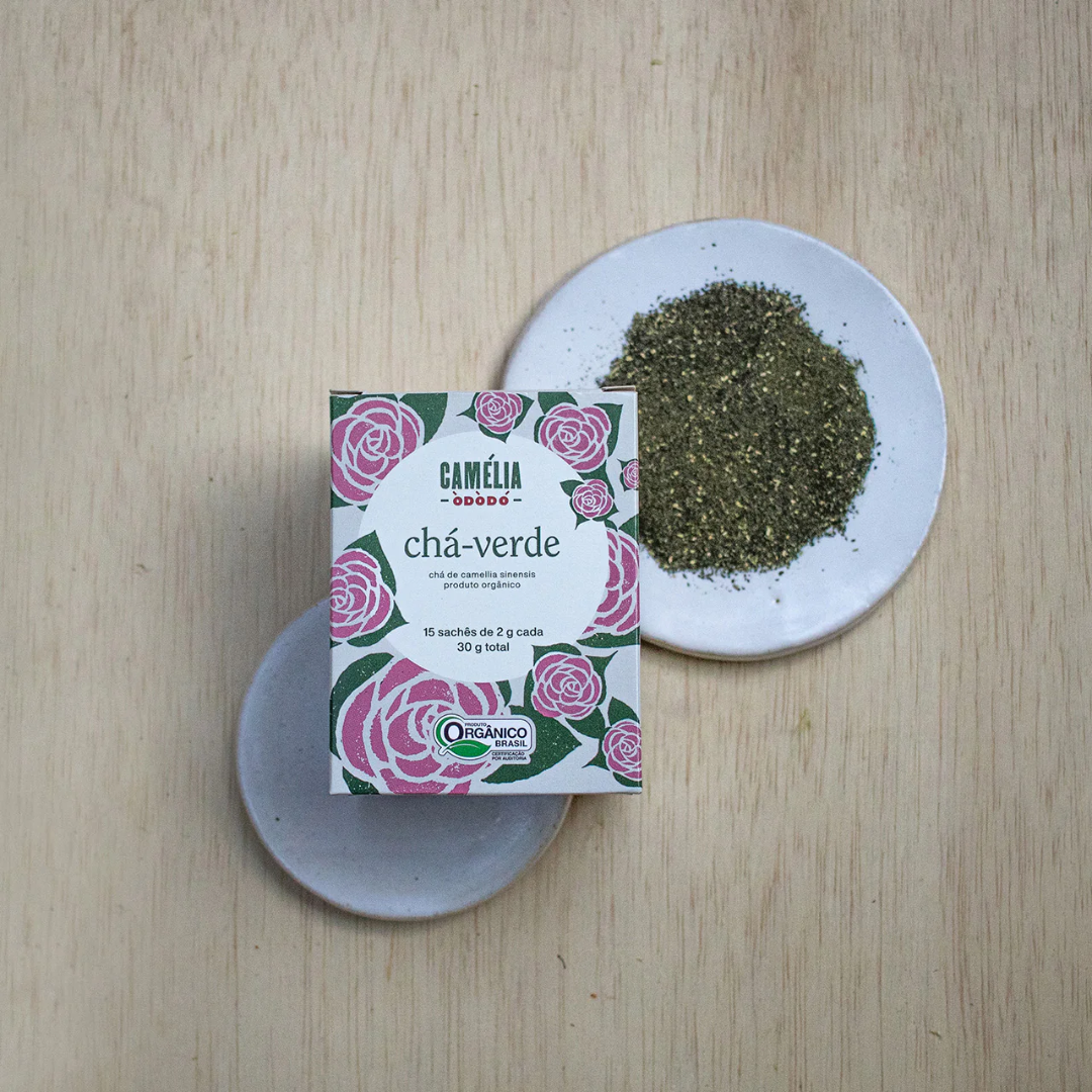 Chá Verde Orgânico Camélia Ódódó - Iamaní