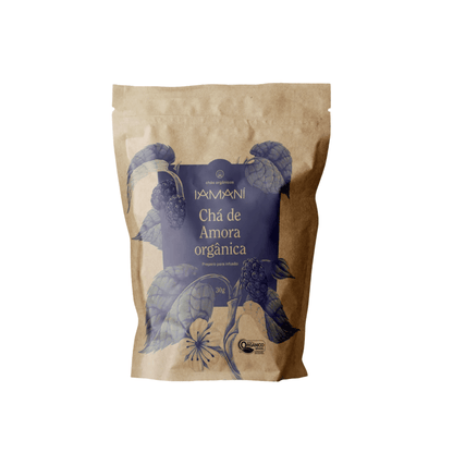 Chá Folhas de Amora Orgânica 30g - Iamaní