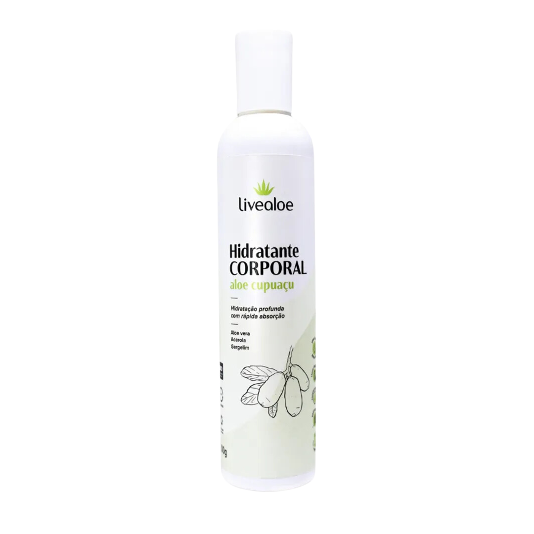 Hidratante Corporal Aloe Cupuaçu 200ml - Livealoe