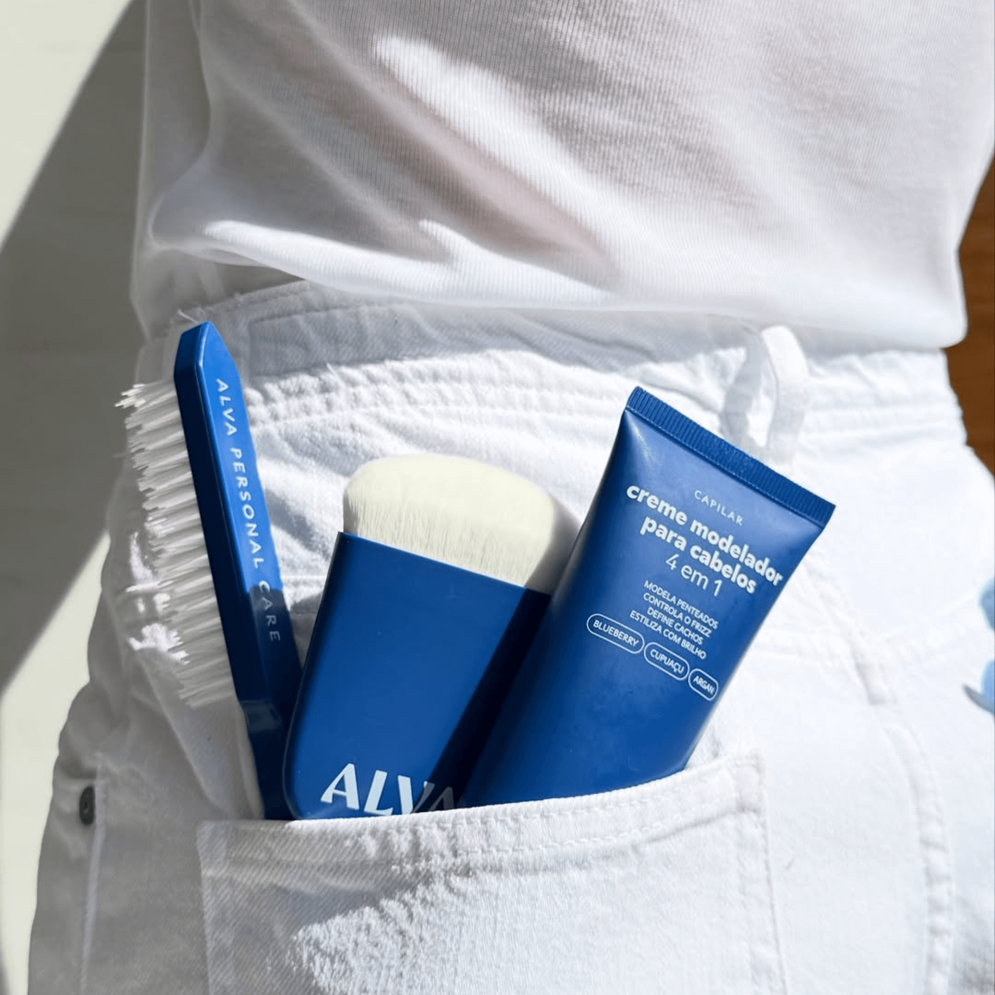 Pincel para Shampoo em Pó - Alva
