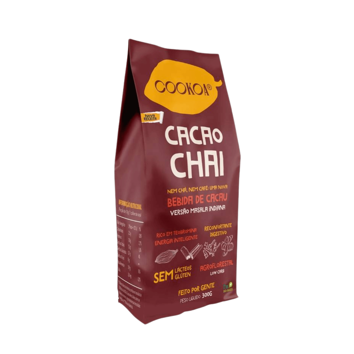 Cacao Chai (Bebida de Especiarias) 300g - Cookoa