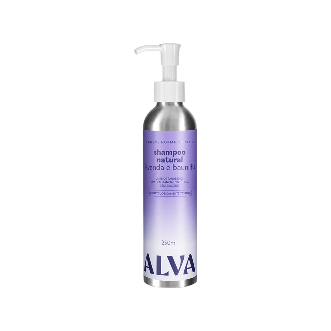 Shampoo Lavanda e Baunilha 250ml - Alva