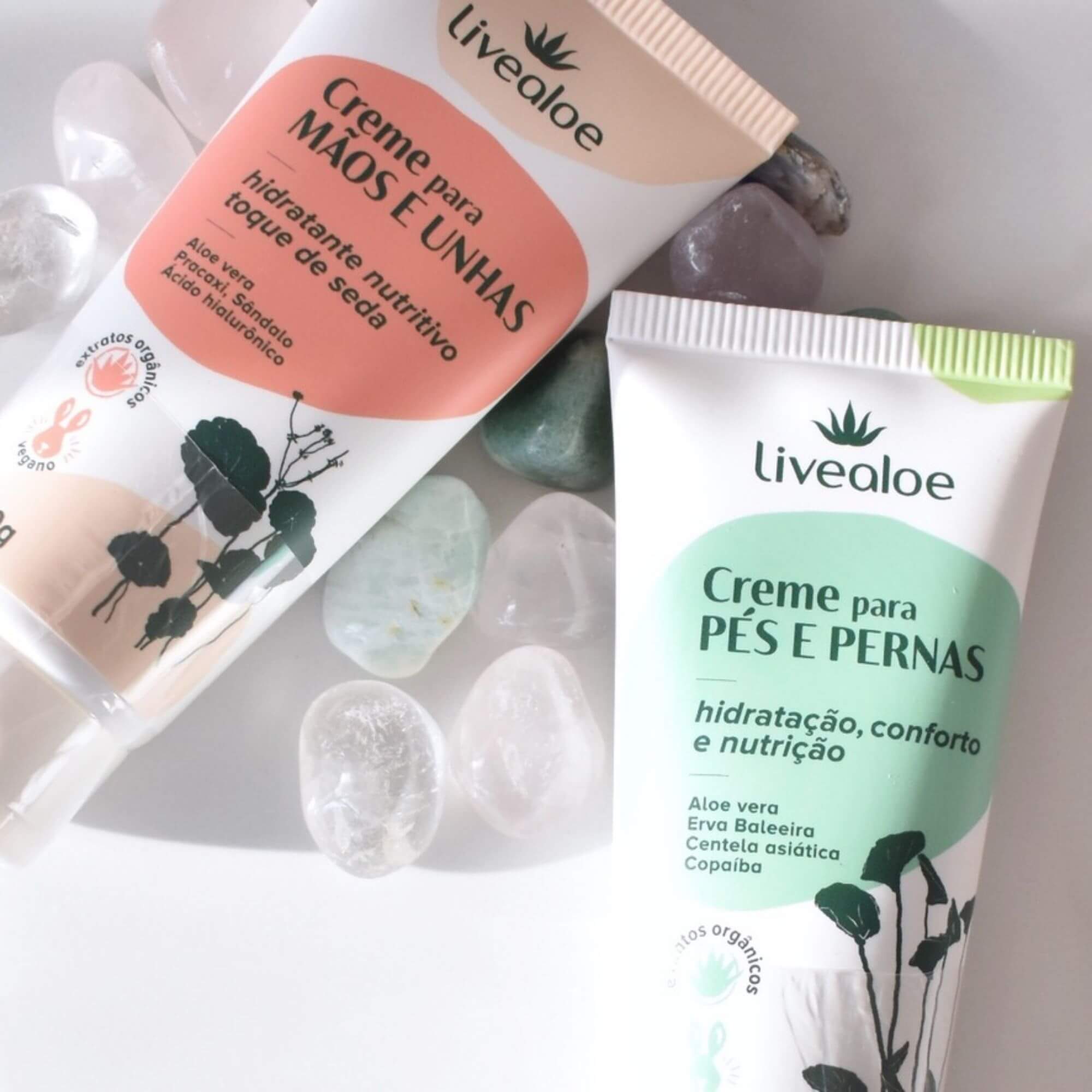 Creme para Mãos e Unhas 100g - Livealoe