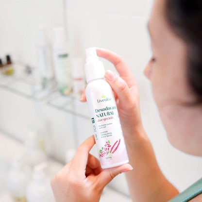 Desodorante Natural Aloe Gerânio - Livealoe