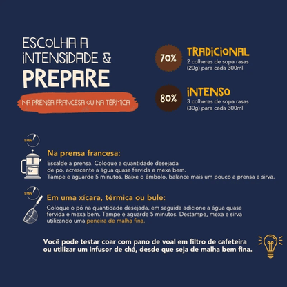 Cacao Brew Bebida de Cacau 300g - Cookoa