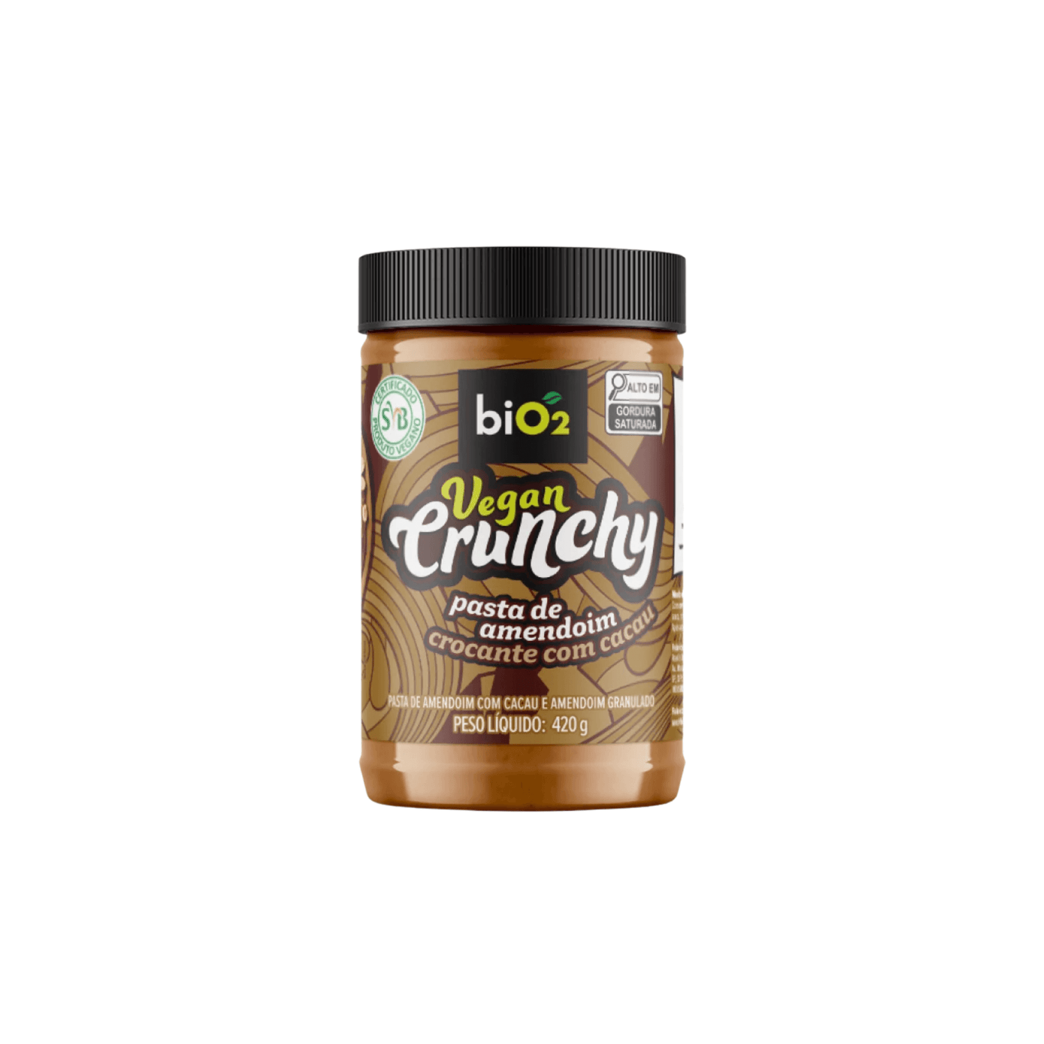 Kit Pasta de Amendoim Crocante + Pasta de Amendoim Crocante com Cacau biO2
