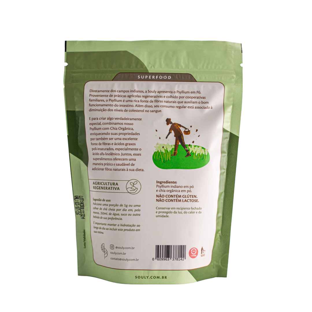 Psyllium em Pó 150g - Souly