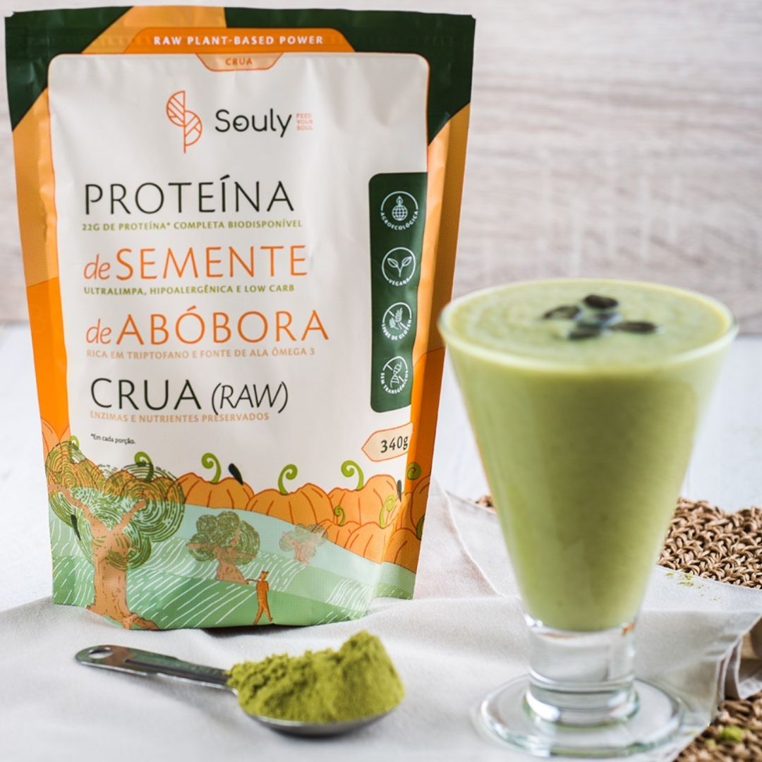 Proteína Semente de Abóbora Crua - Souly