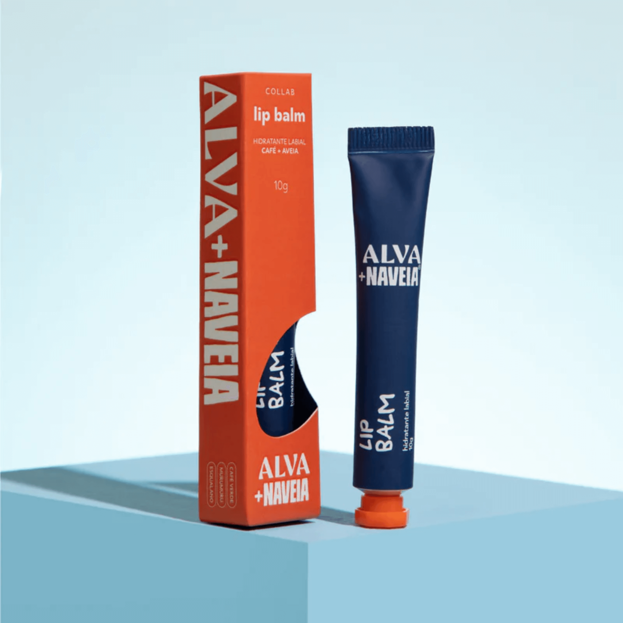 Lip Balm Café e Aveia 10g Collab Alva + Naveia
