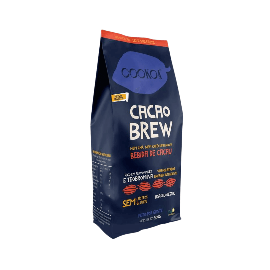 Cacao Brew Bebida de Cacau 300g - Cookoa