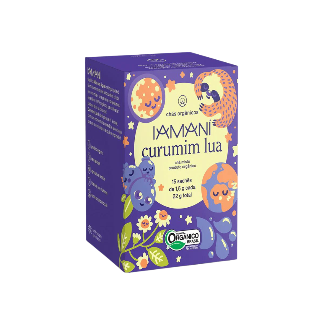 Chá Orgânico Curumin Lua - Iamaní