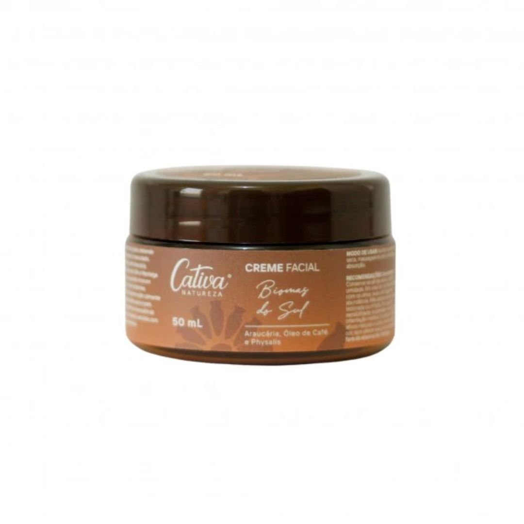 Creme Facial Biomas do Sul 50ml - Cativa