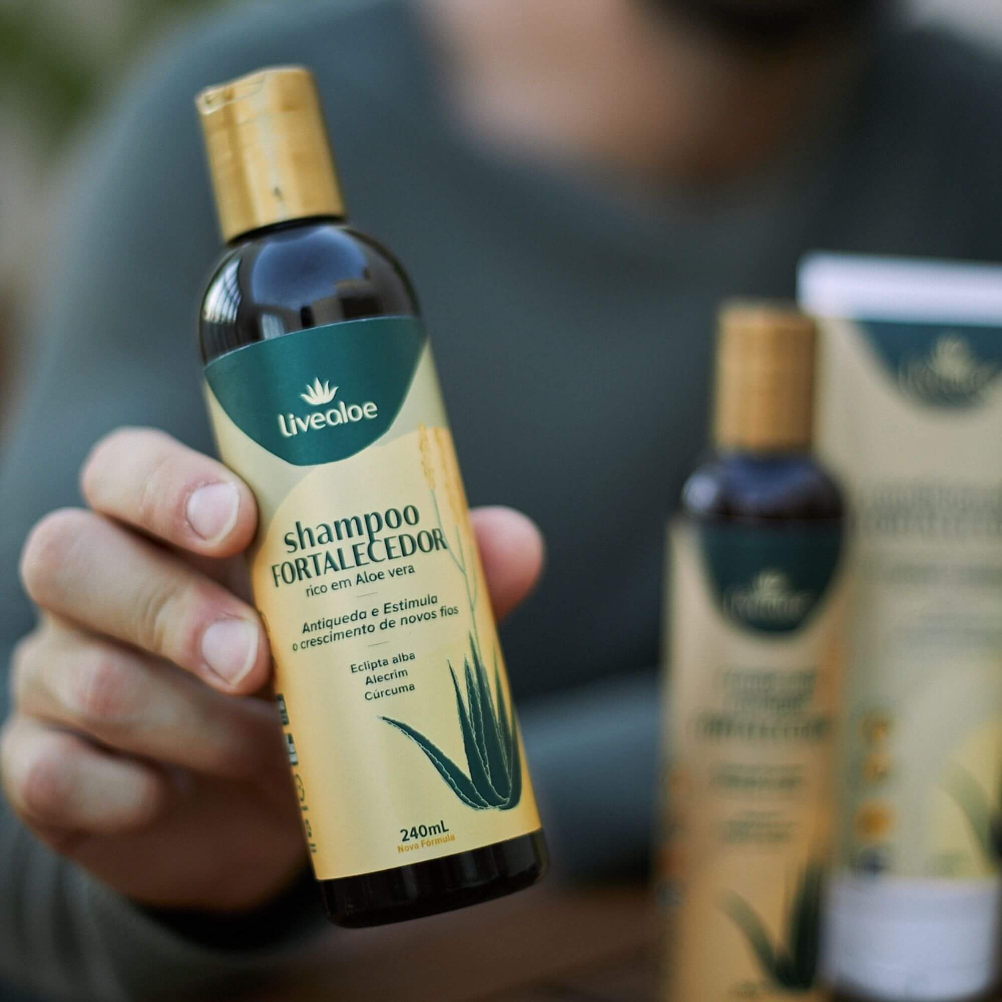 Shampoo Fortalecedor 240ml - Livealoe