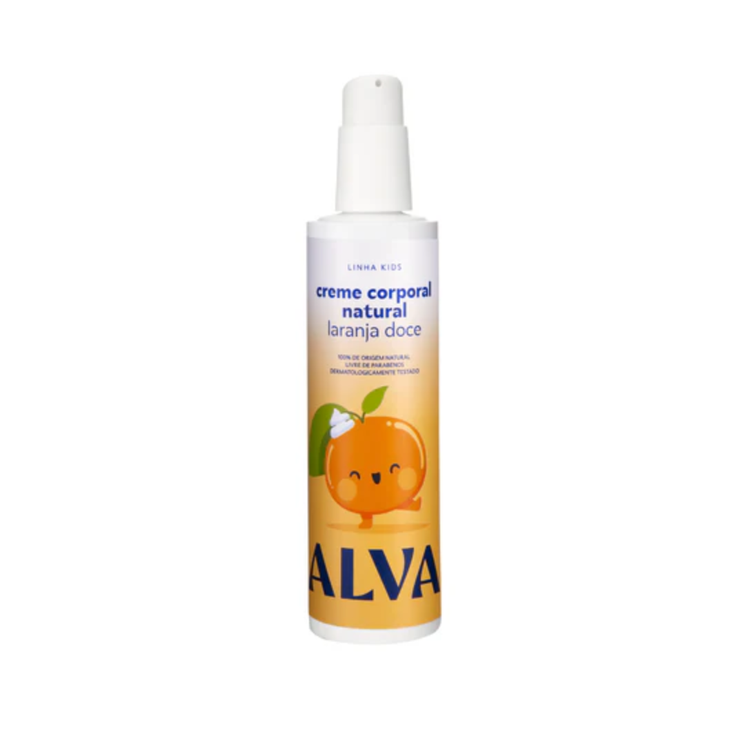 Creme Corporal Infantil Laranja Doce e Baunilha 250ml - Alva