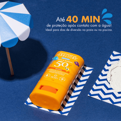 Protetor Solar Infantil em Bastão Sunnature FPS50 - BioBio