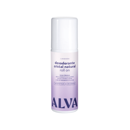 Desodorante Roll on Cristal Lavanda 70ml - Alva